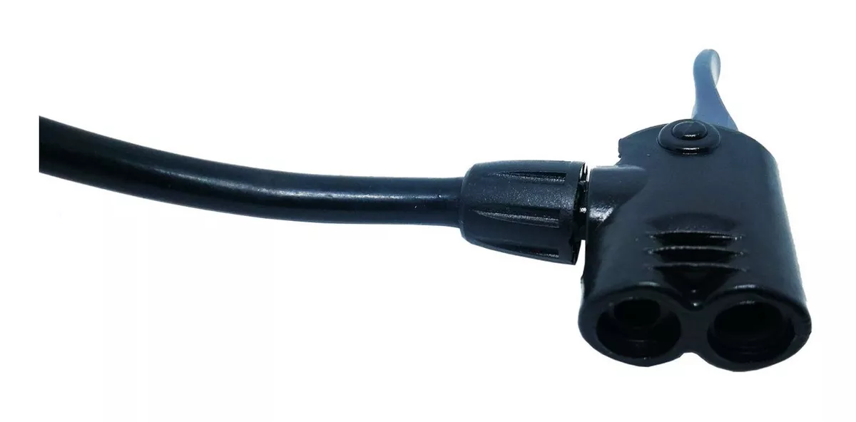 BOMBIN INFLADOR CON EL PIE PARA BICI MOTO PELOTAS - 3