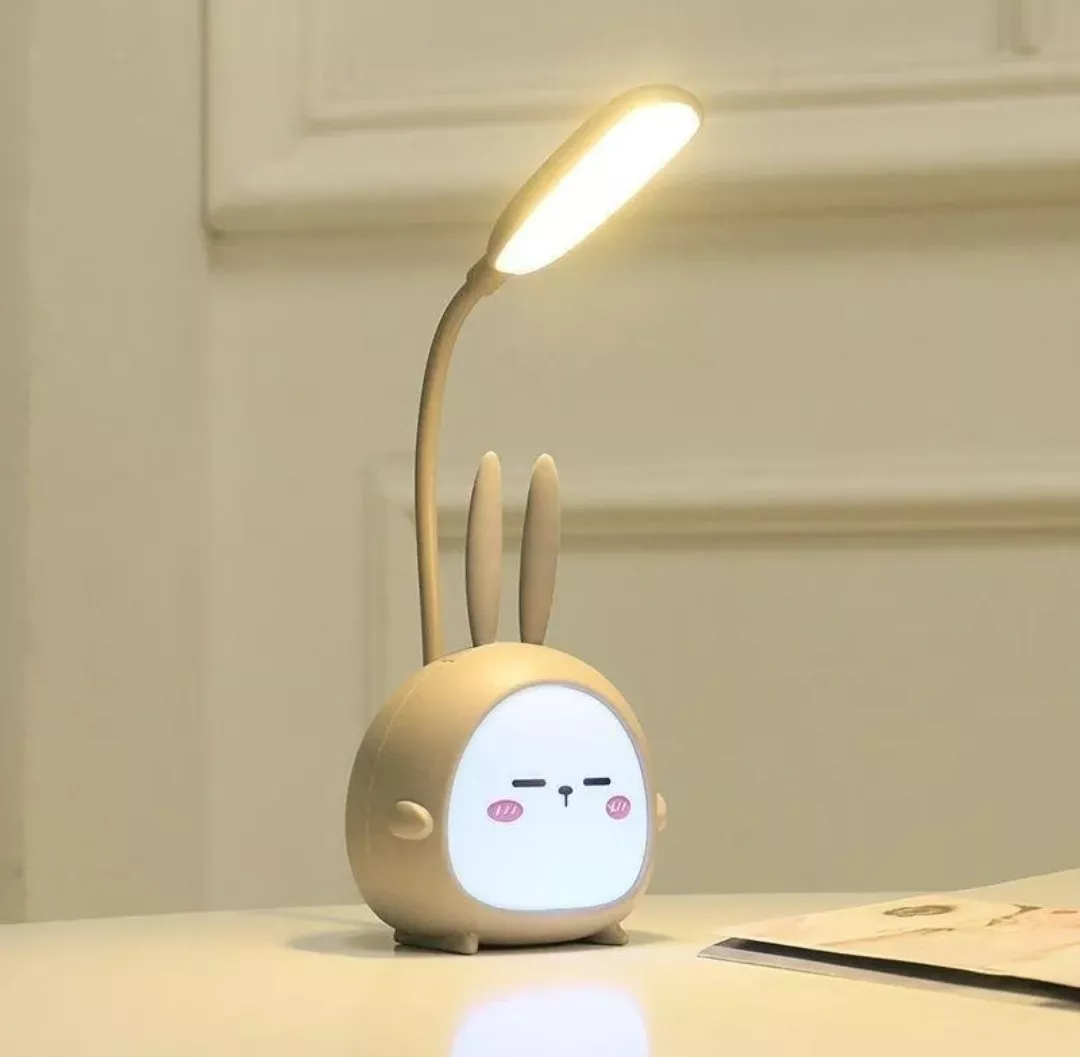 LAMPARA DE MESA ESCRITORIO DISEÑO CONEJITO KAWAII - 3