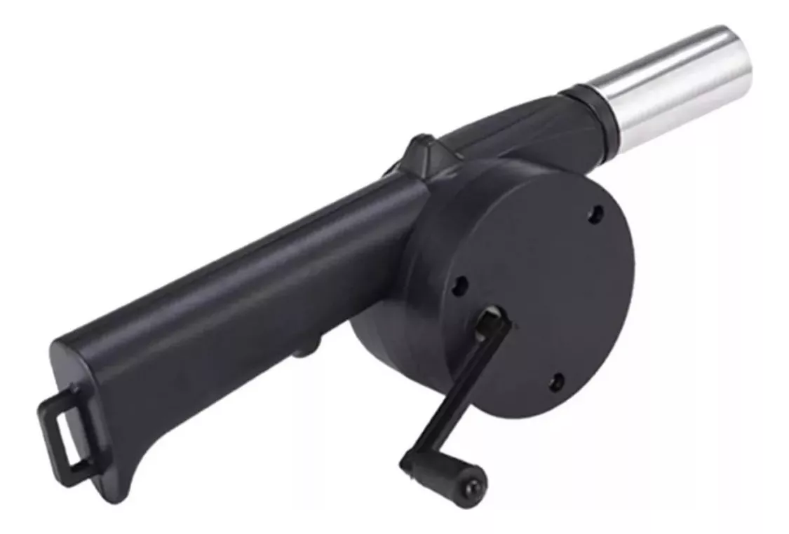 SOPLADOR AVIVADOR FUEGO MANUAL ASADO PARRILLA CAMPING - 4