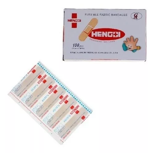 PARCHE CURITA FORSELLING 500 5 PAQUETE DE 100 UNIDAD RESISTENTE AL AGUA - 1
