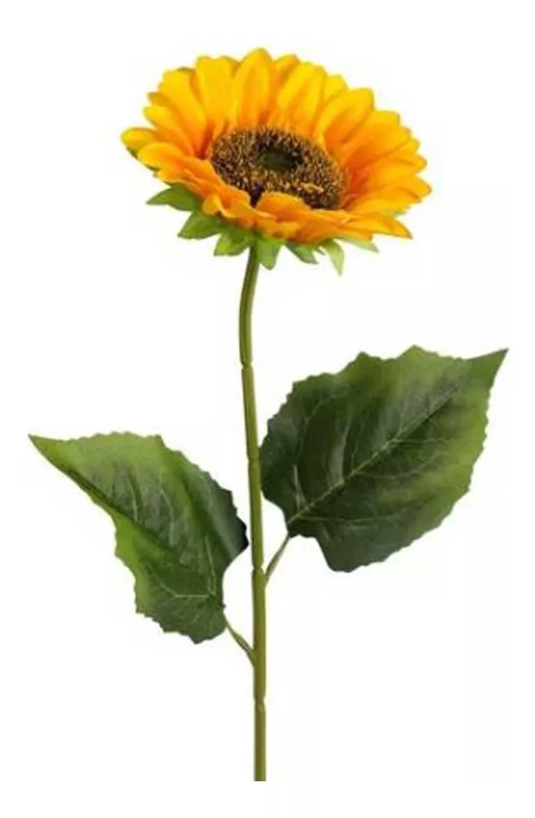 GIRASOL ARTIFICIALES FLOR DECORACIÓN HOGAR 60CM VARA - 1