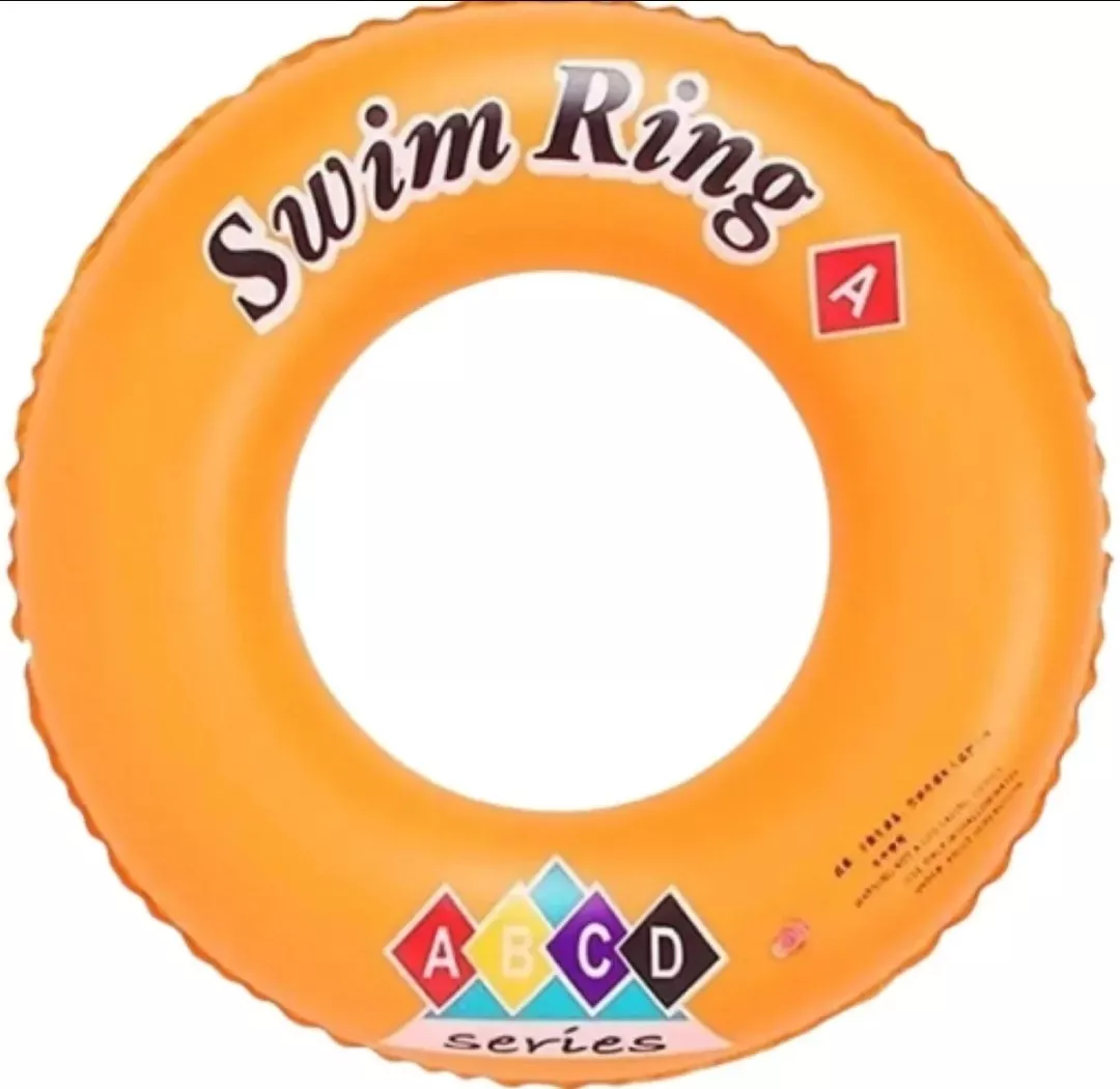 FLOTADOR PISCINA FLOTADORES INFLABLE NIÑOS NIÑAS ARO 90 CM - 1