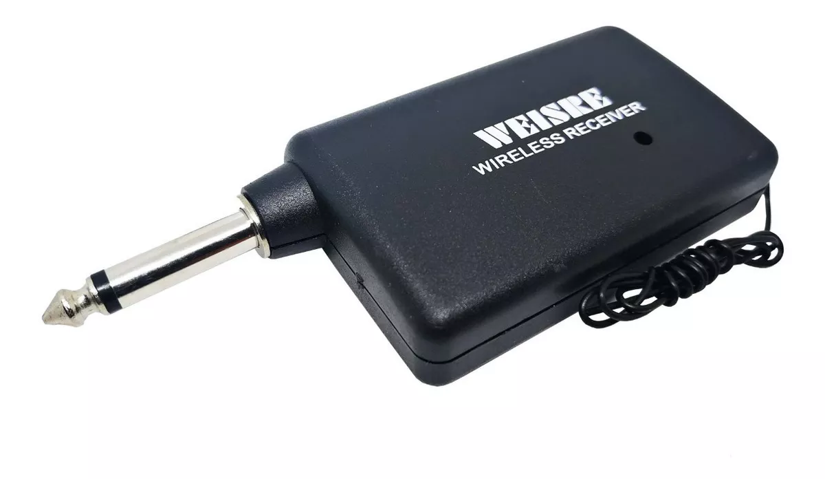MICROFONO CON RECEPTOR INALAMBRICO PARA KARAOKE - 2