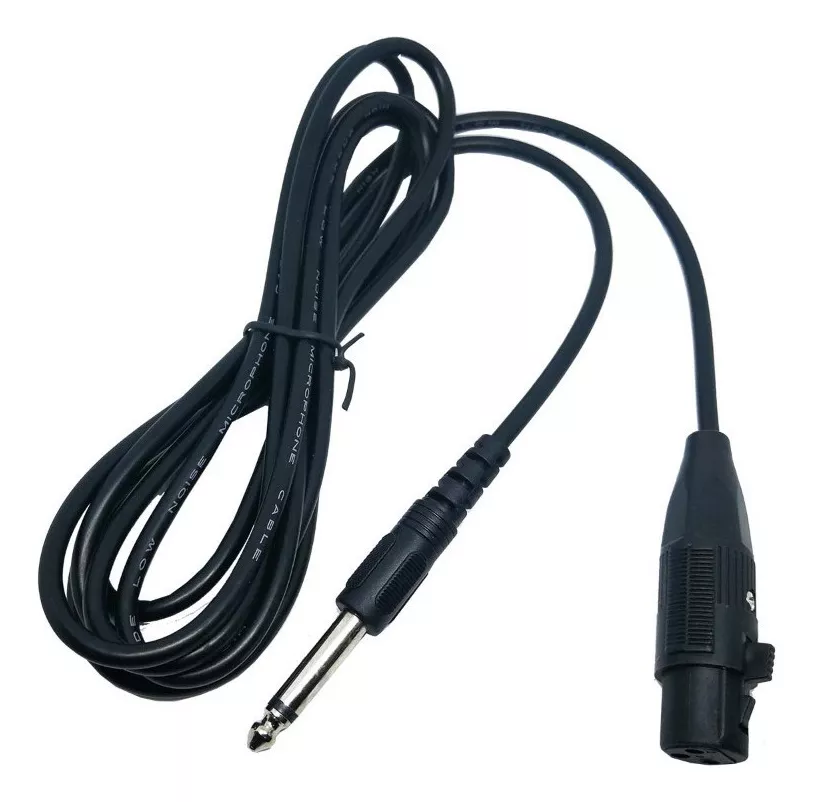 MICRÓFONO CON RECEPTOR INALÁMBRICO PARA KARAOKE + CABLE - 3