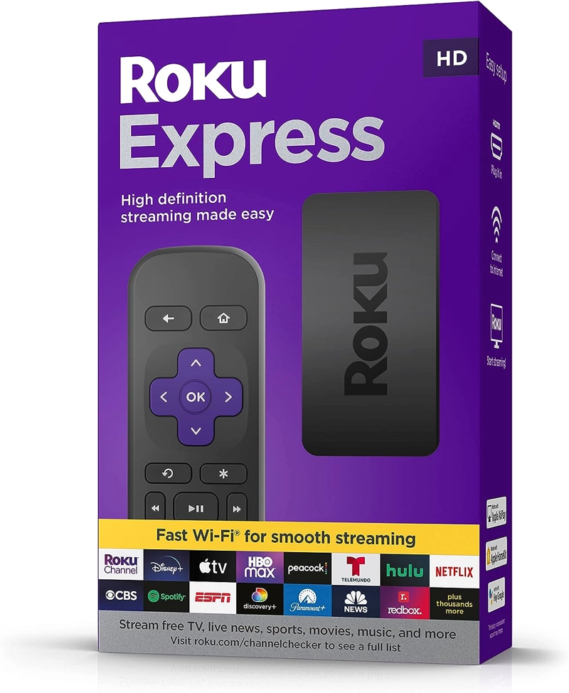 STREAMING ROKU HD EXPRESS 2024 WIFI DOBLE BANDA - 1