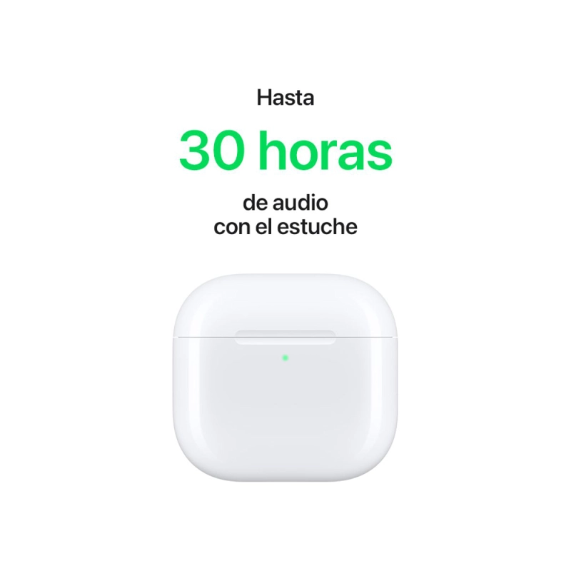 AUDIFONOS INALAMBRICOS APPLE AIRPODS 4 - BLANCO - 4