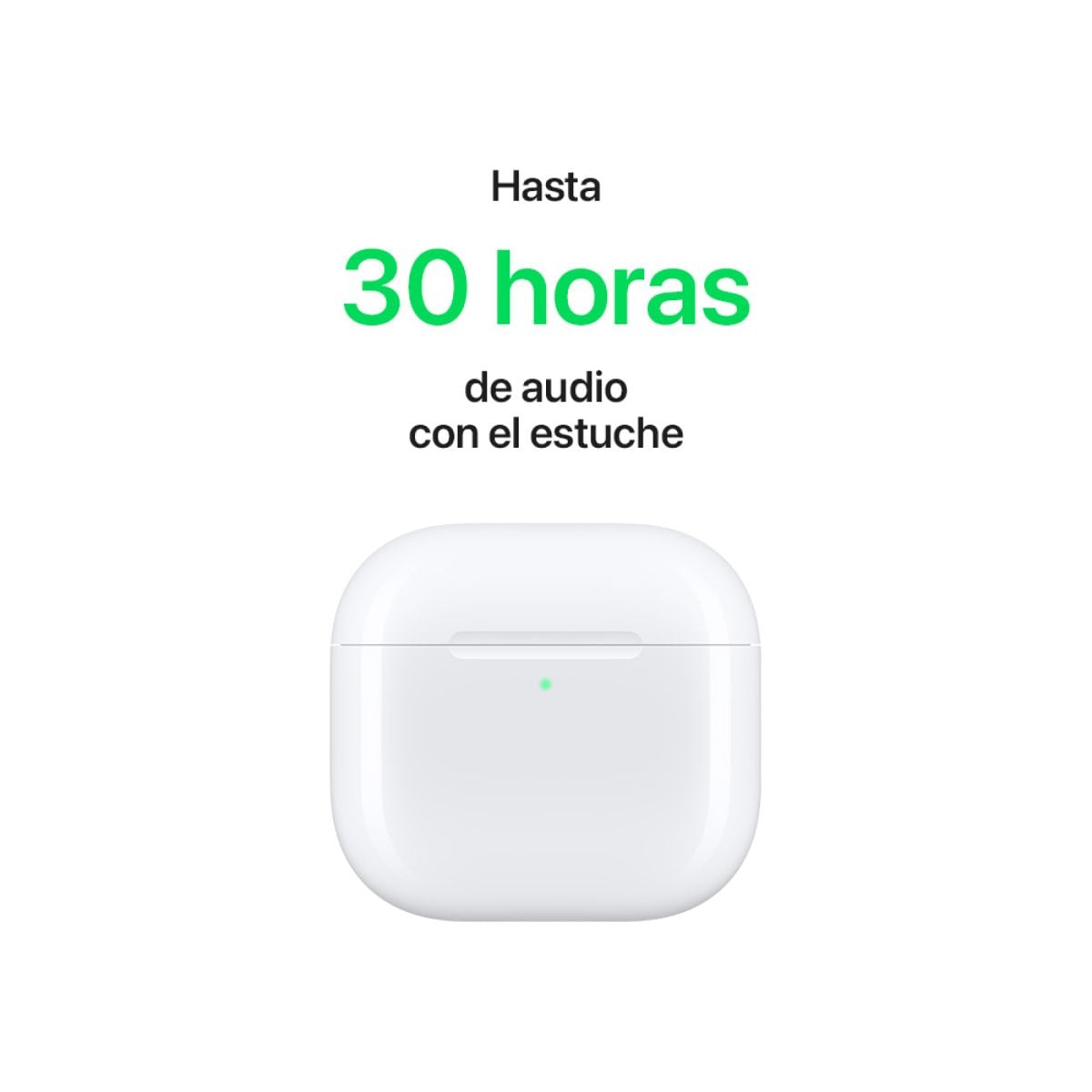 AUDIFONOS INALAMBRICOS APPLE AIRPODS 4 - BLANCO - 4