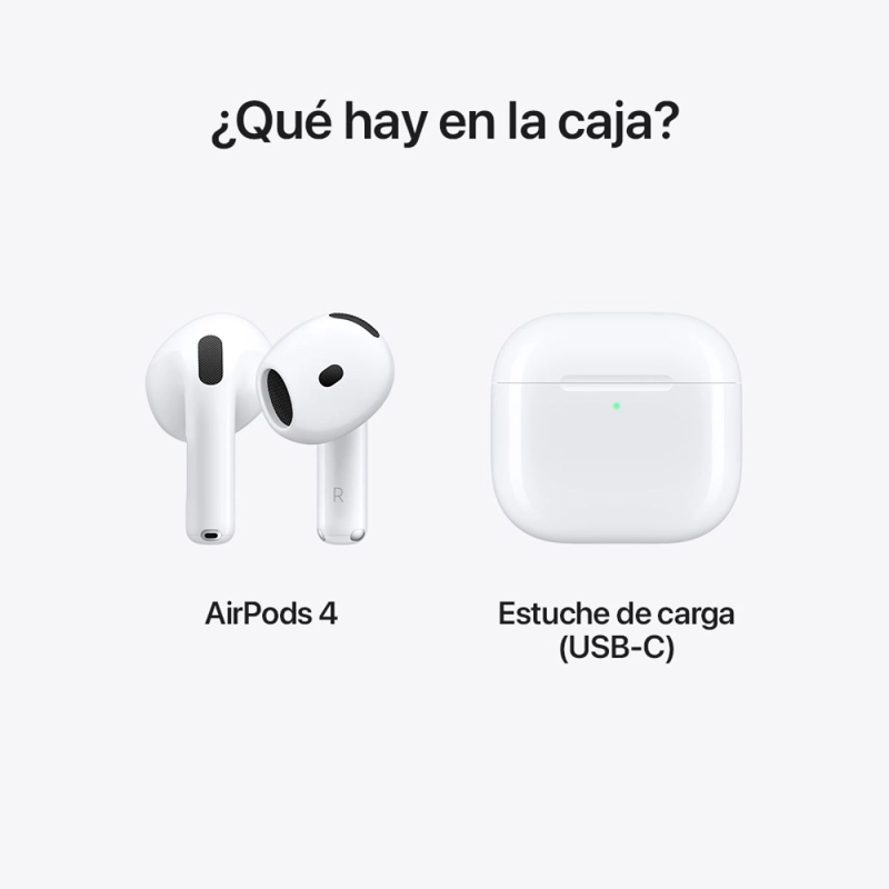 AUDIFONOS INALAMBRICOS APPLE AIRPODS 4 - BLANCO - 6