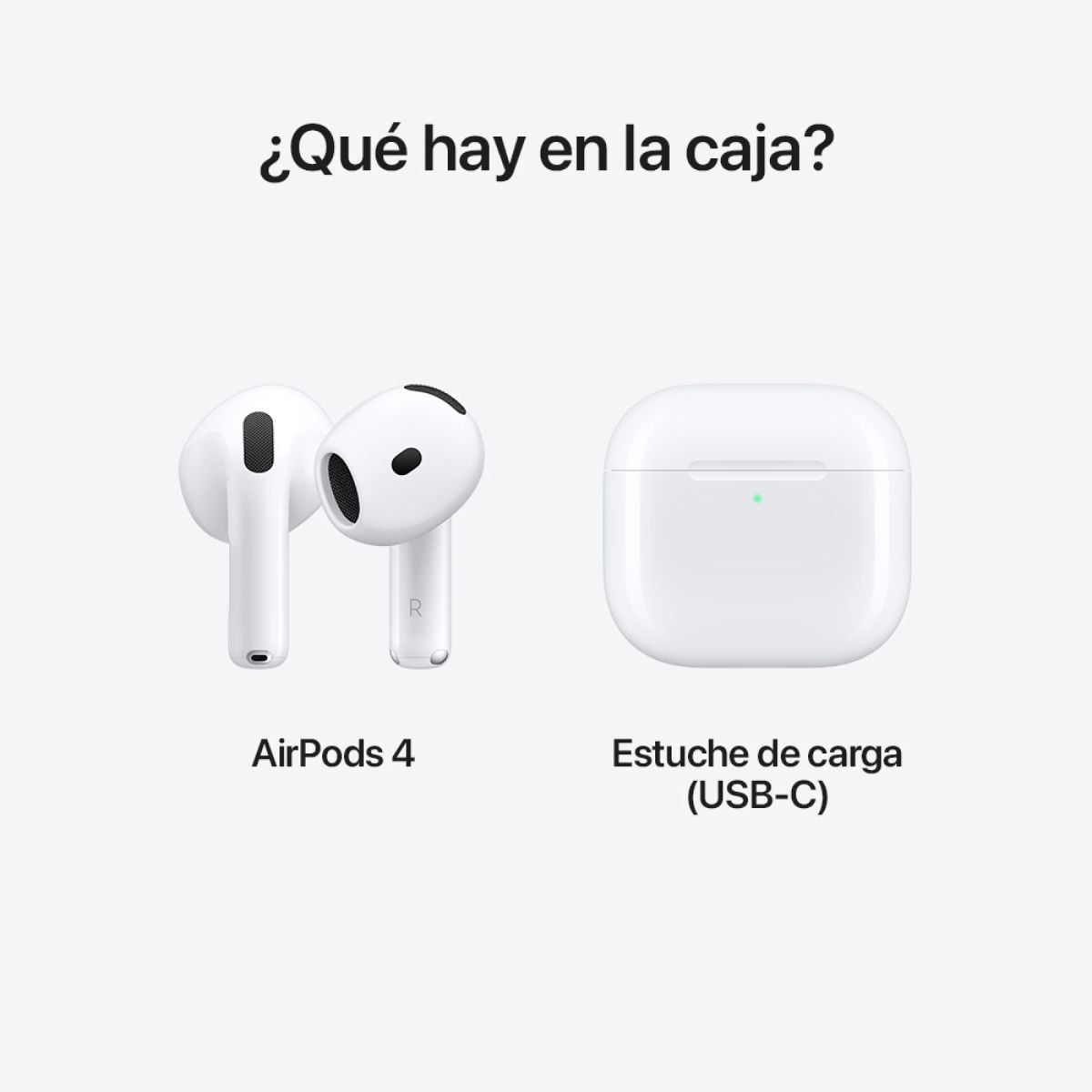AUDIFONOS INALAMBRICOS APPLE AIRPODS 4 - BLANCO - 6