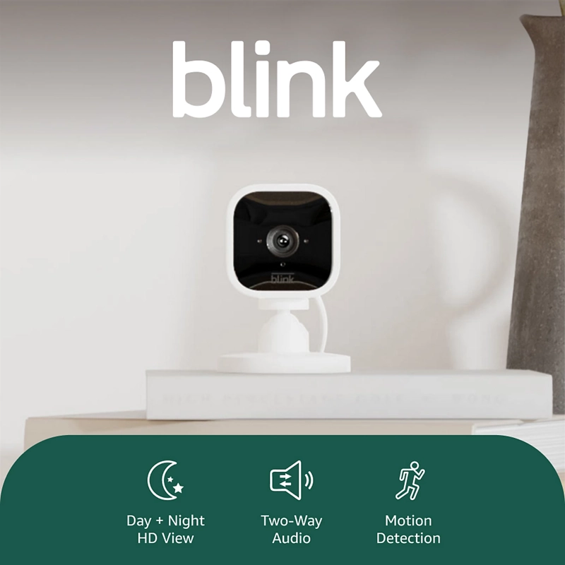 CAMARA BLINK MINI INDOOR 1080P CON CABLE - BLANCA - 2