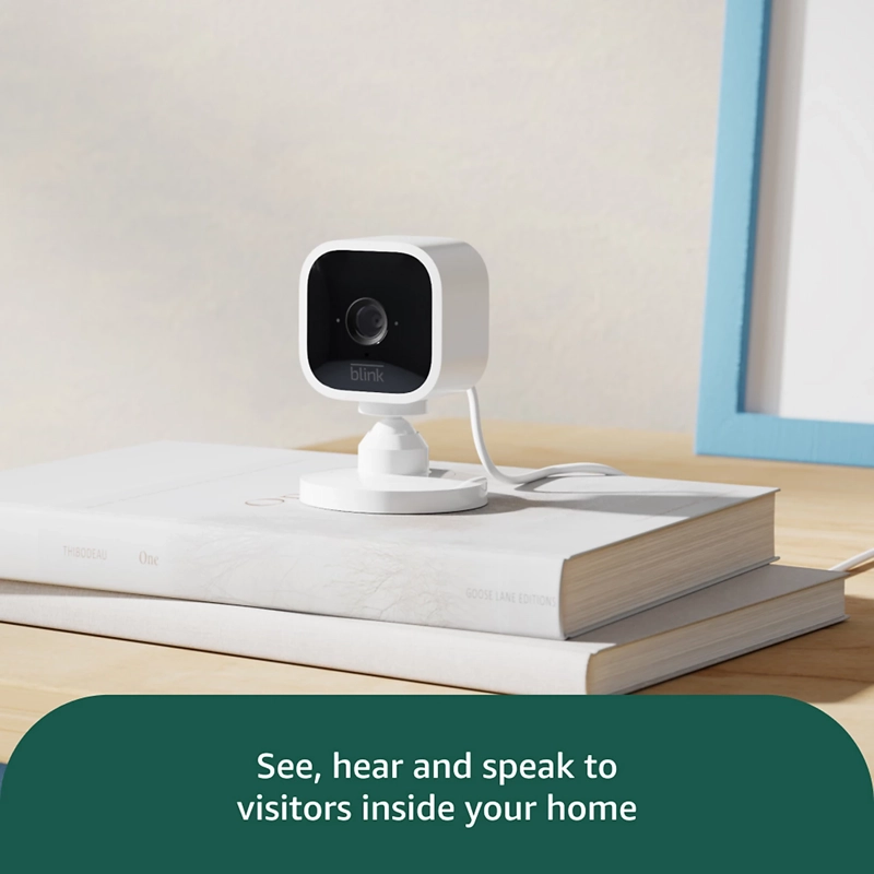 CAMARA BLINK MINI INDOOR 1080P CON CABLE - BLANCA - 3