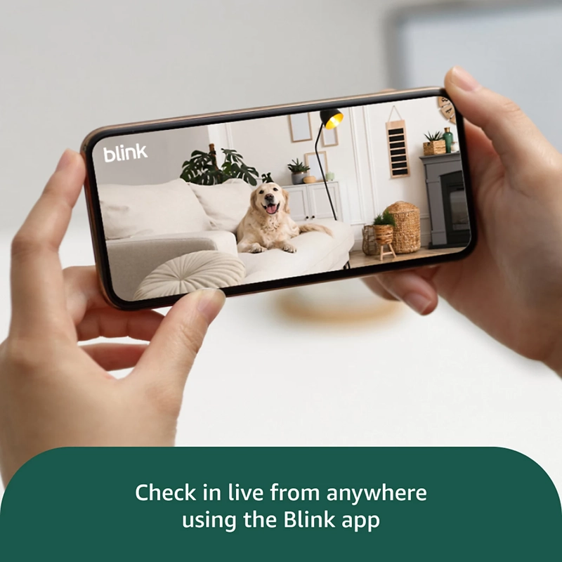 CAMARA BLINK MINI INDOOR 1080P CON CABLE - BLANCA - 4