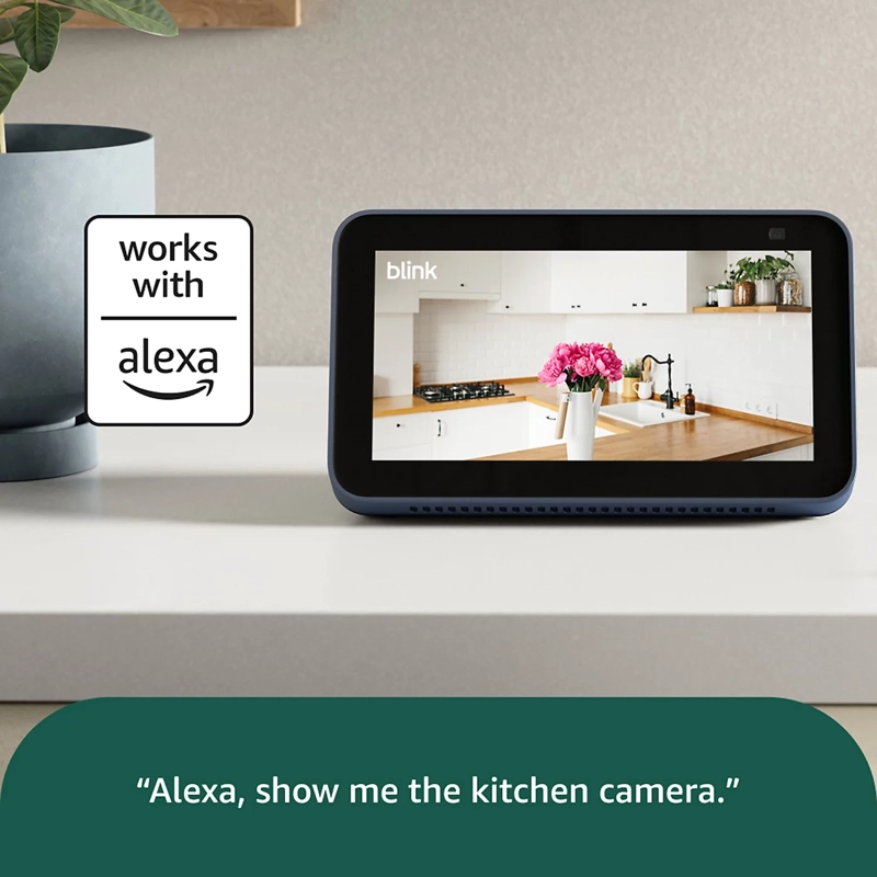 CAMARA BLINK MINI INDOOR 1080P CON CABLE - BLANCA - 5