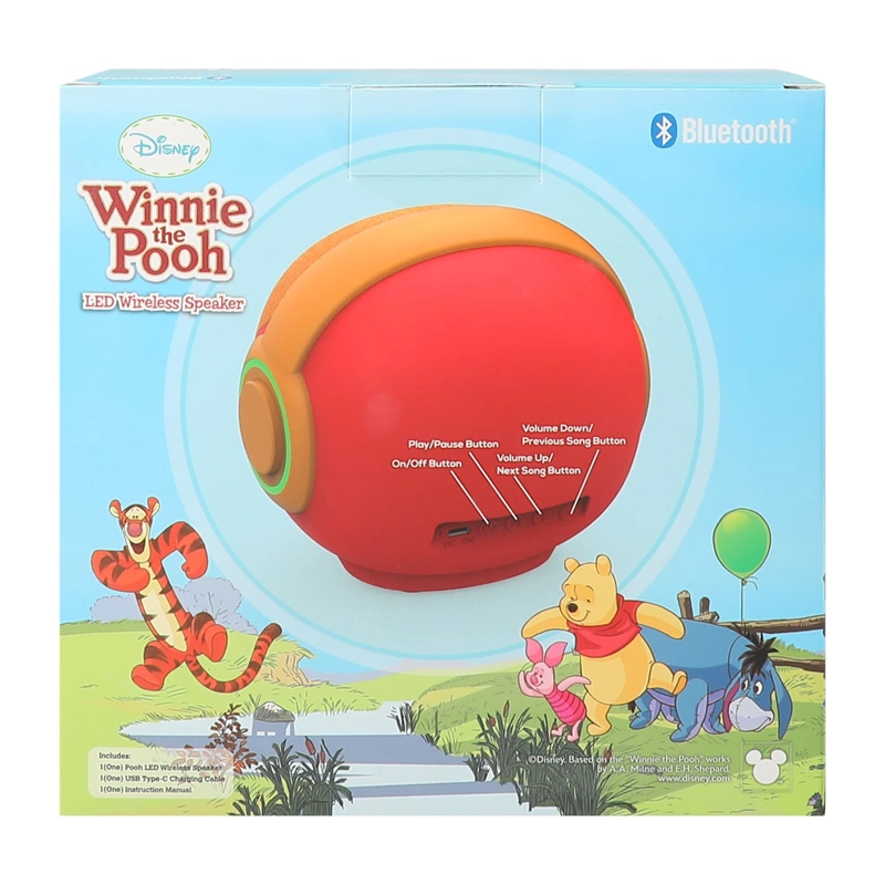 PARLANTE INALAMBRICO LED DISNEY WINNIE THE POOH - 7