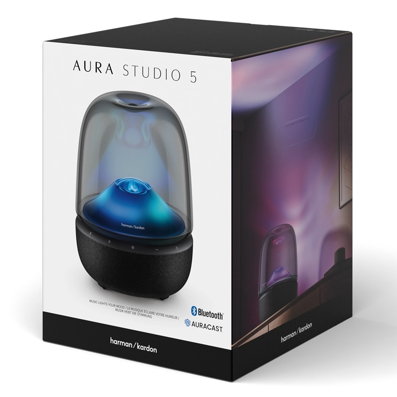 PARLANTE BLUETOOTH HARMAN KARDON AURA STUDIO 5 - NEGRO - 2