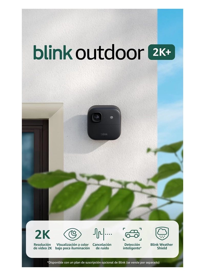 BLINK OUTDOOR 2K+ PACK 5 - NEGRO - 2