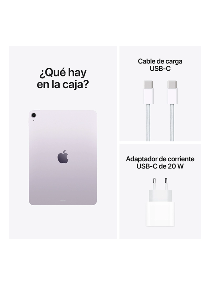 APPLE IPAD AIR 11' M3 256GB WIFI - MORADO - 4