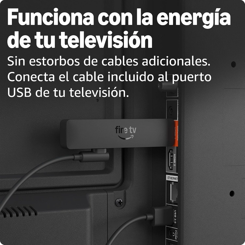 AMAZON FIRE TV STICK HD 8GB WIFI 6 - 3