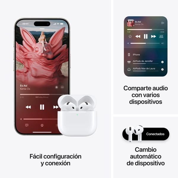 APPLE AIRPODS 4 CON CANCELACION ACTIVA DE RUIDO - 8