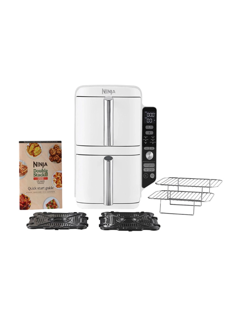 FREIDORA DE AIRE NINJA DOUBLE STACK XL SL400EUWH 9.5 L - BLANCO - 4