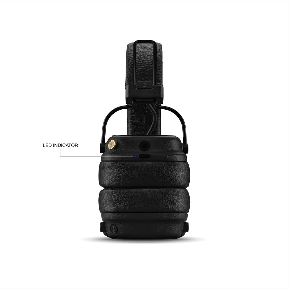 AURICULARES MARSHALL MAJOR V NEGRO - 3