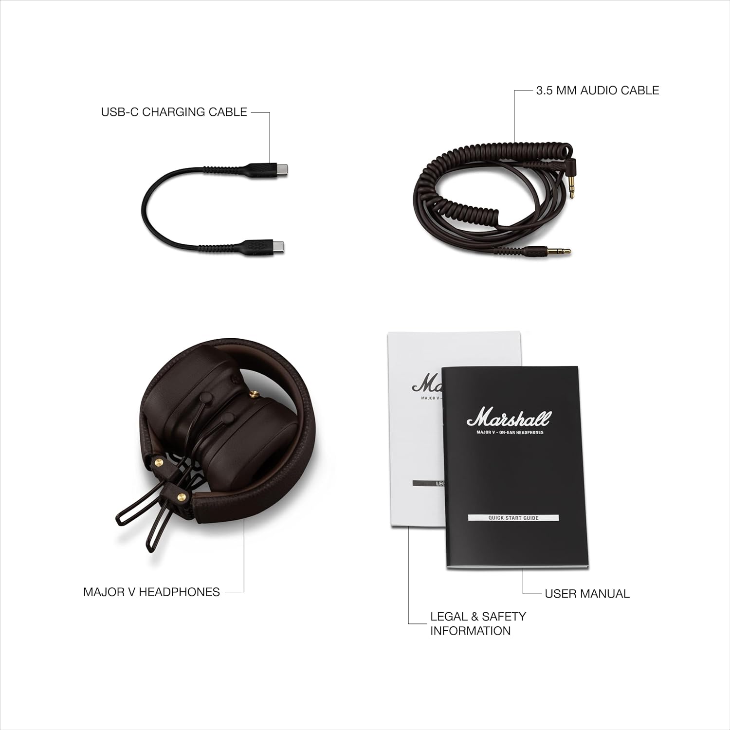 AURICULARES MARSHALL MAJOR V BROWN - 8