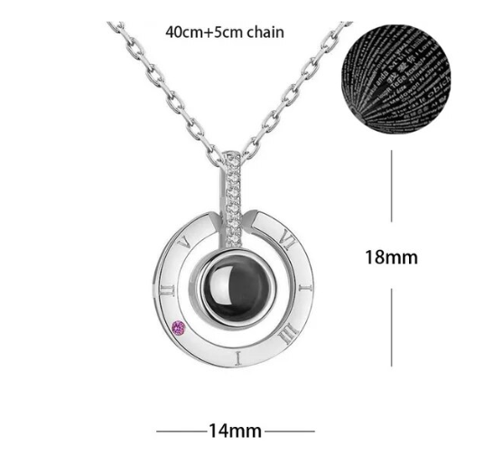 COLLAR PARA PAREJAS O MEJORES AMIGOS MODELO CIRCULAR - 3