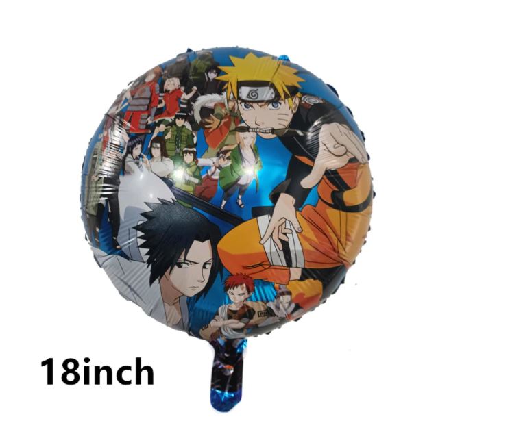 SET DECORACIÓN CUMPLEAÑOS NARUTO - 5