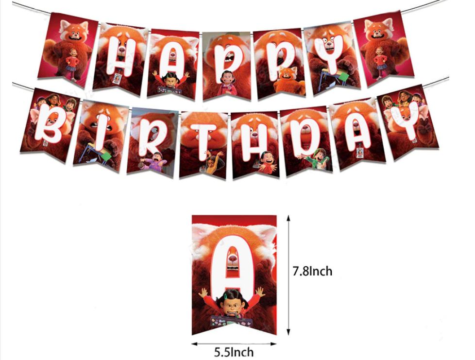 SET DECORACIÓN CUMPLEAÑOS RED - 3