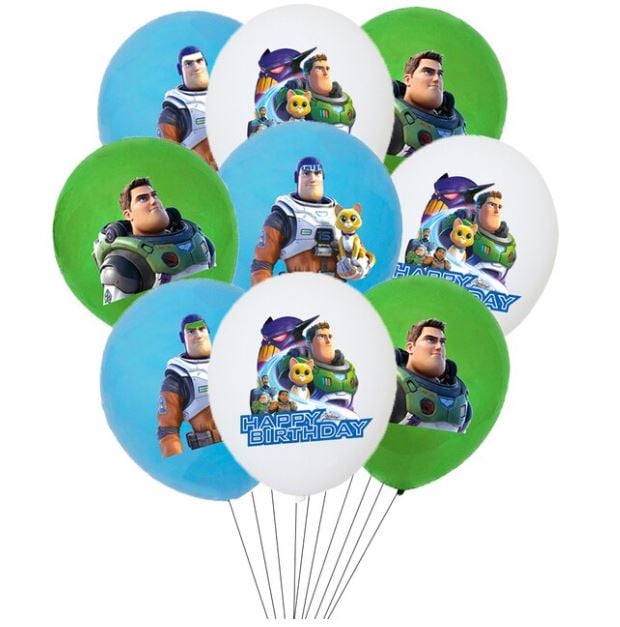 SET DECORACIÓN CUMPLEAÑOS BUZZ LIGHT YEAR - 4