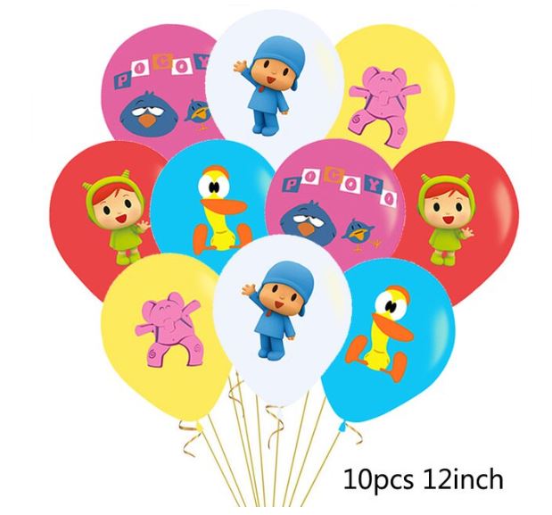 SET DECORACIÓN CUMPLEAÑOS POCOYO - 4
