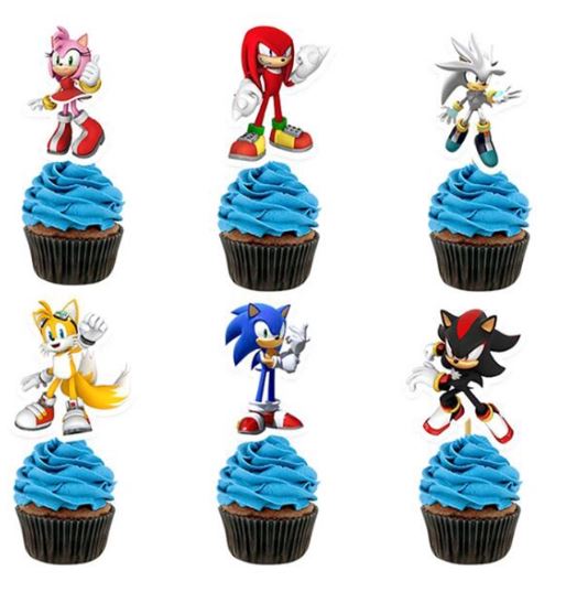 SET DECORACIÓN CUMPLEAÑOS SONIC - 5
