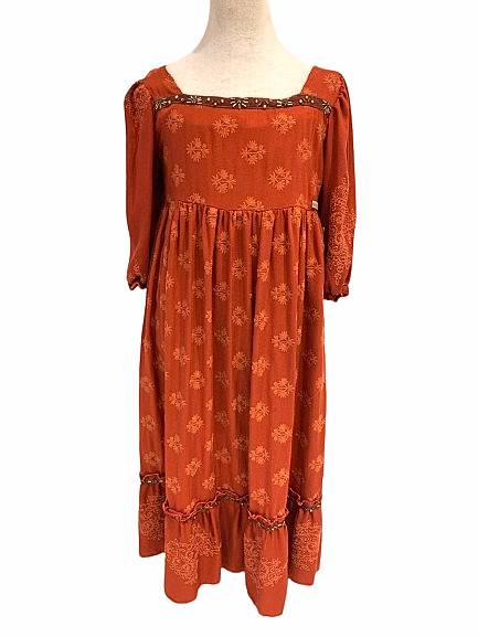 VESTIDO BORDO - 1