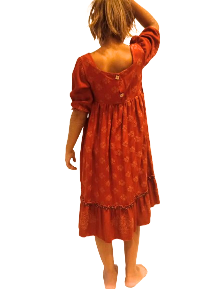 VESTIDO BORDO - 3