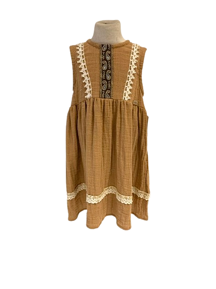 VESTIDO CAFÉ - 1