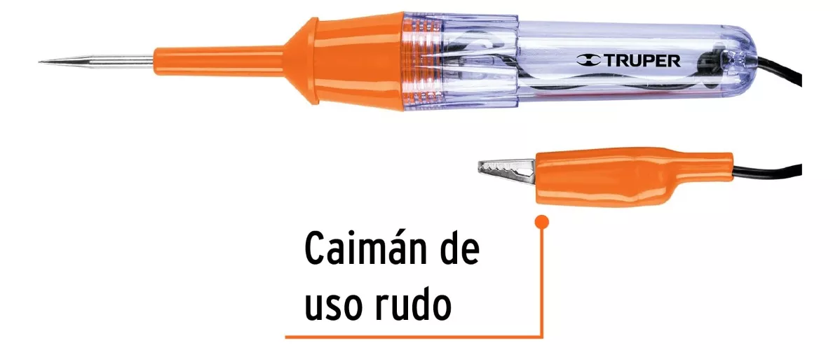 PROBADOR DE CORRIENTE DIRECTA 1 MT MARCA TRUPER PROCO-20 - 2