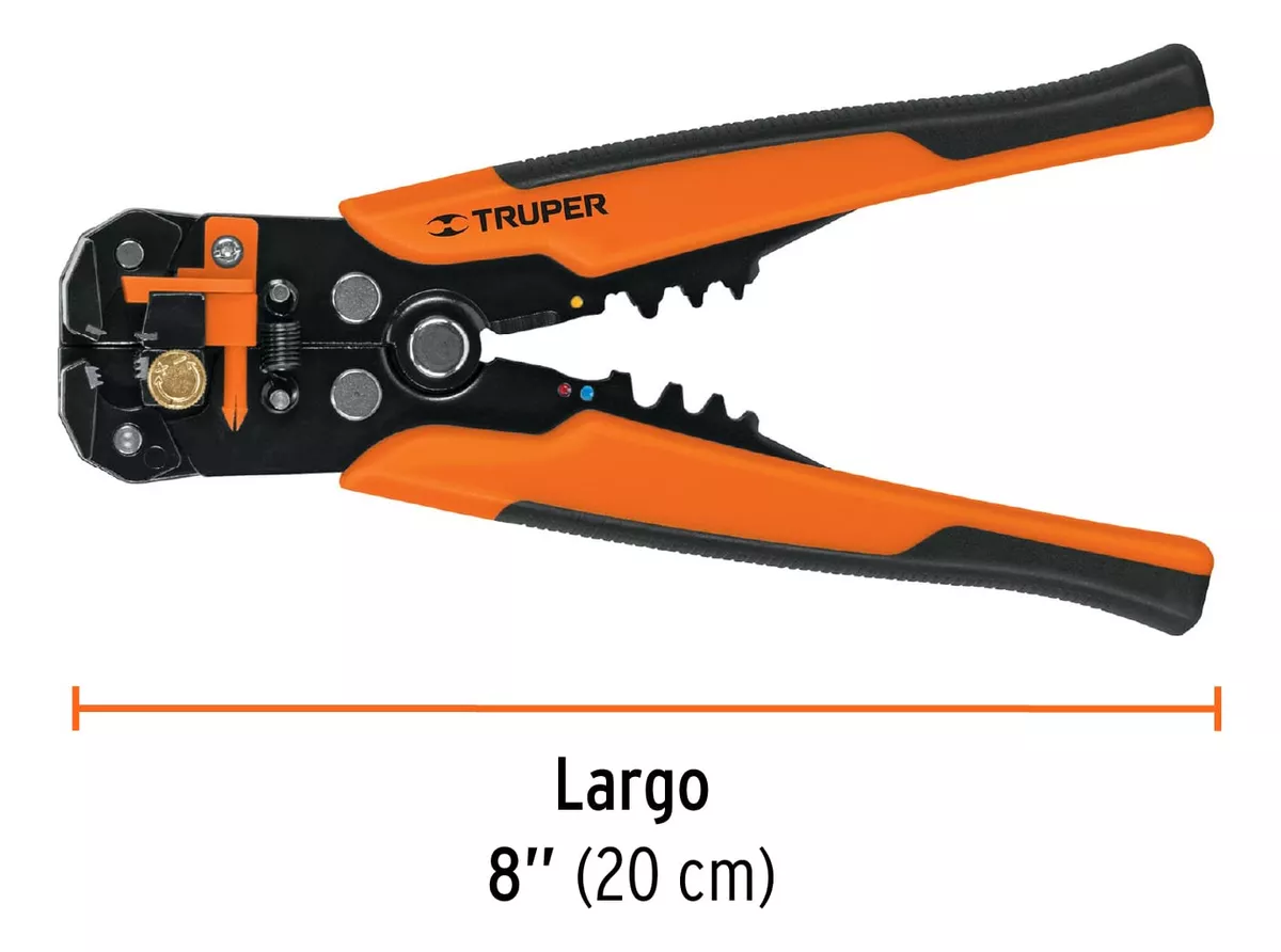 ALICATE PELACABLE AUTOMÁTICO MARCA TRUPER - 3