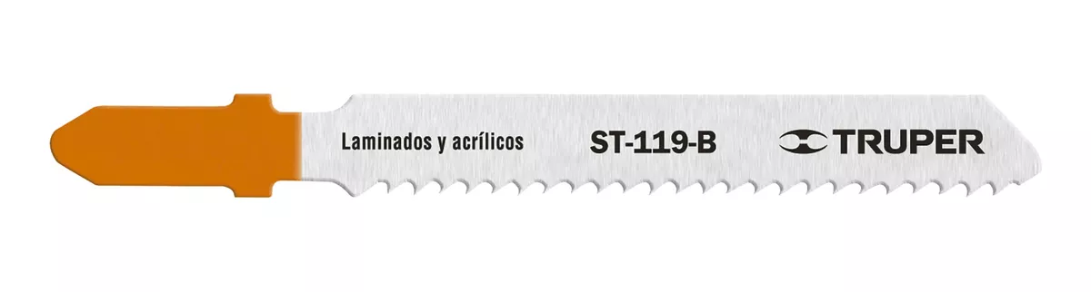 JUEGO SIERRA CALAR 5 PZAS RECTO P/MADERA MARCA TRUPER ST-119 - 1