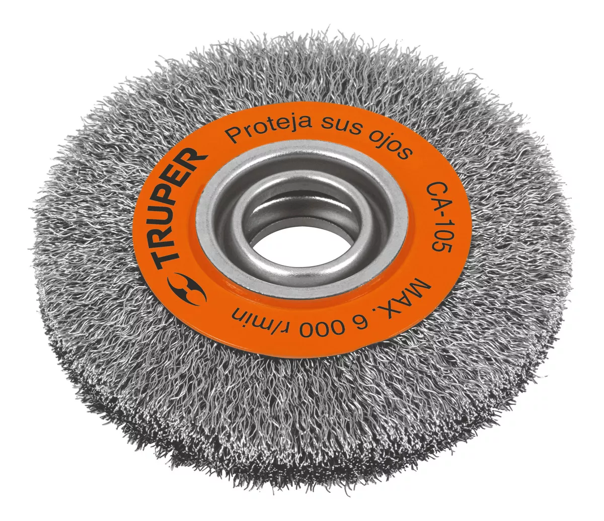 GRATA CIRCULAR ONDULADO 6 PARA ESMERIL 1 1/8 TRUPER (CA-106) - 1