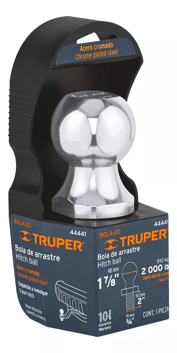 BOLA DE ARRASTRE 2.000 LBS MARCA TRUPER (BOLA-20) - 2