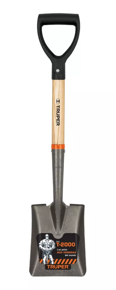 PALA CUADRADA CAJUELERA M/MADERA MARCA TRUPER TR-BYC - 1