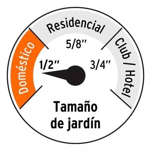 MANGUERA DE RIEGO REFORZADA 1/2 PULGADA 15 MTS ACOPLE TRUPER - 3