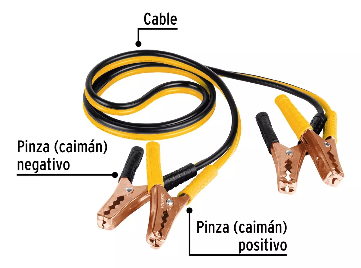 CABLE PRETUL PUENTE BATERÍA 2 MTS (CAP-2010P) - 2