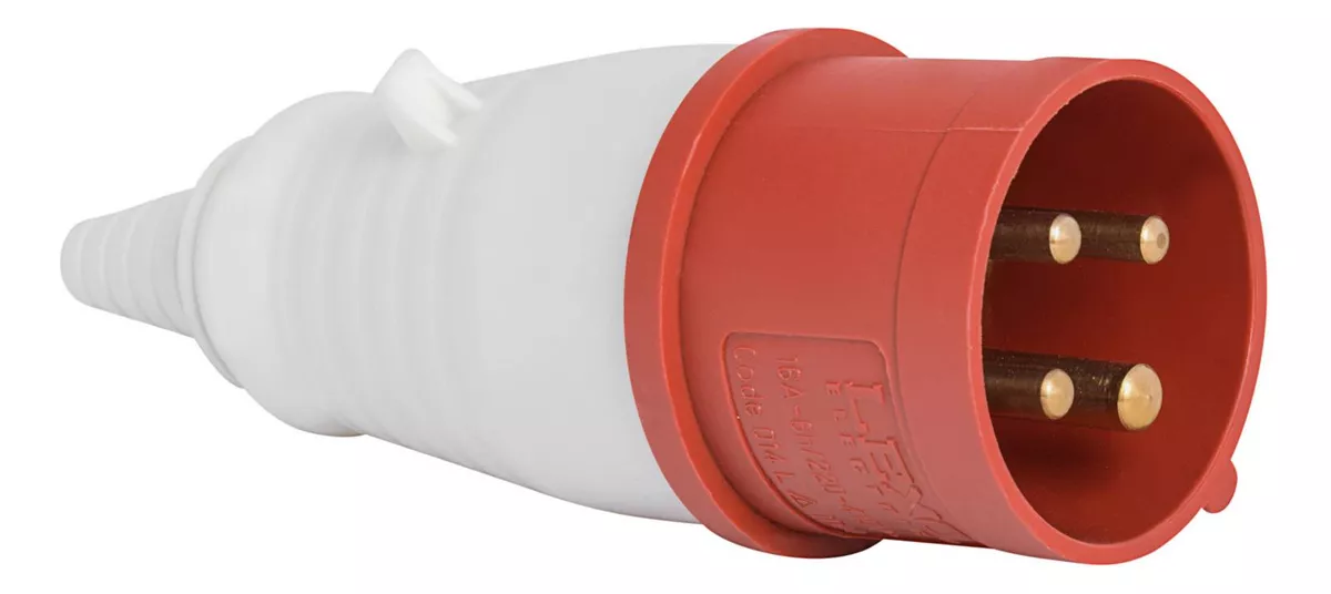 ENCHUFE MACHO VOLANTE 32A 3P+T 380V IP44 MARCA LEXO - 2