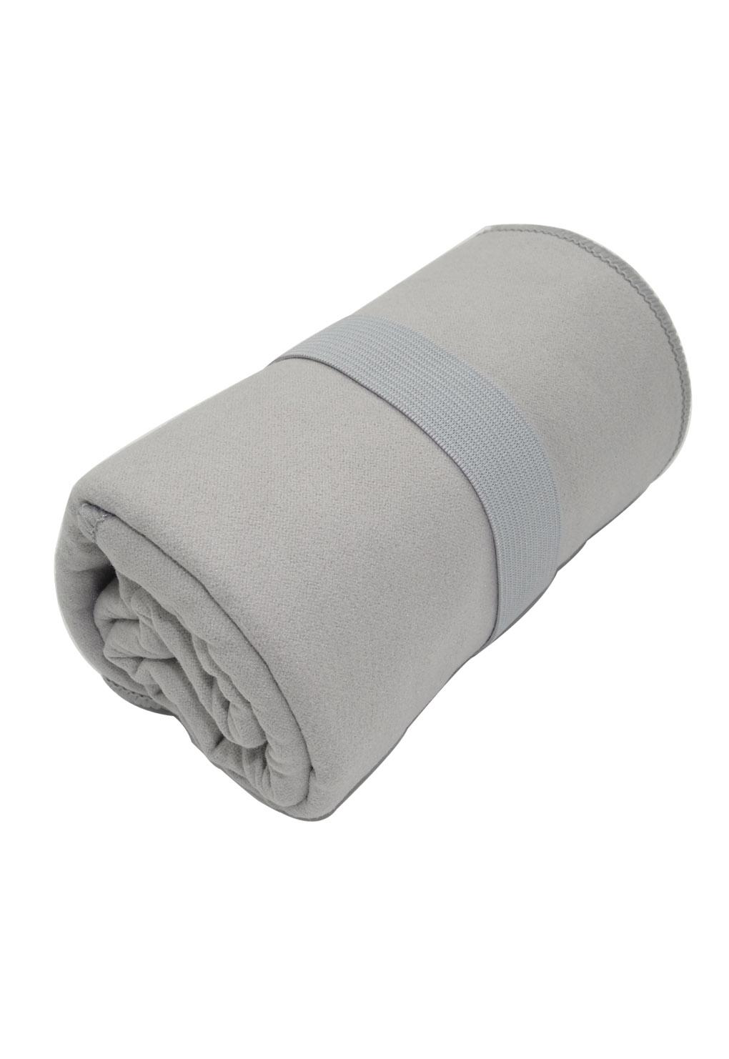 TOALLA DE MICROFIBRA CHICA 100 X 50 CM GRIS - GRIS - 4