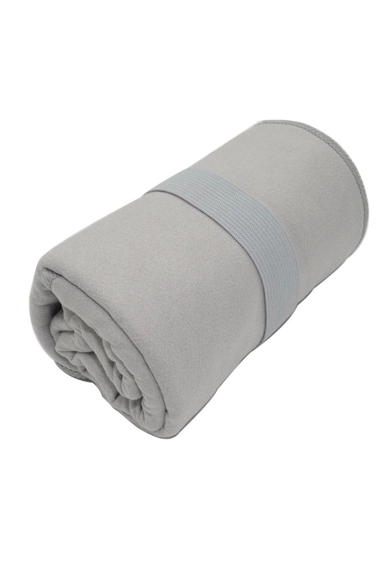 TOALLA DE MICROFIBRA SECADO RAPIDO GRANDE GRIS - 4