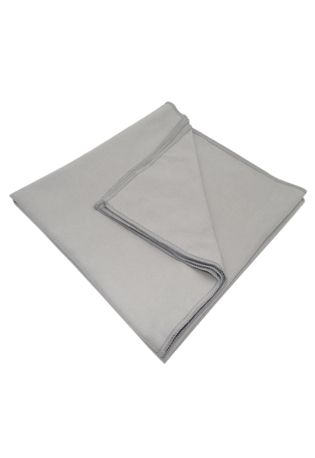TOALLA DE MICROFIBRA SECADO RAPIDO GRANDE GRIS - 5
