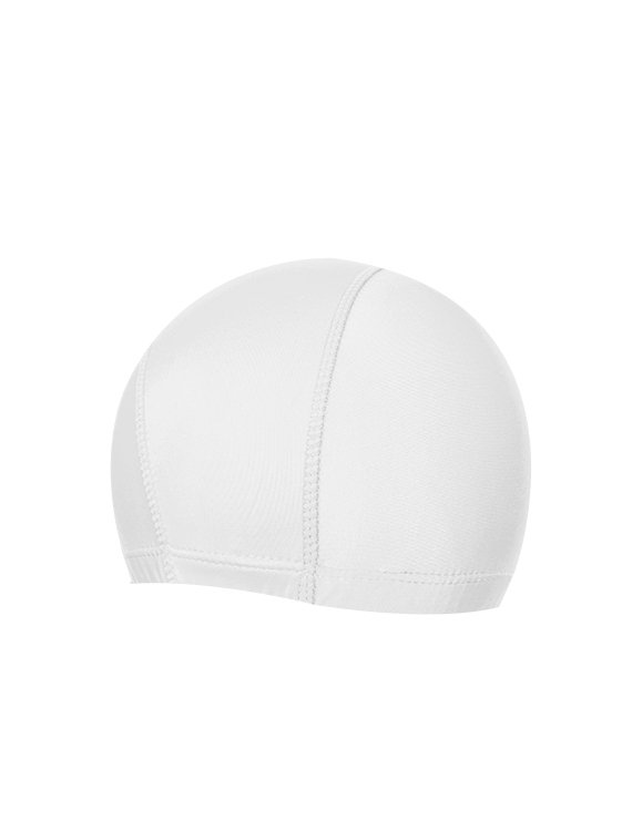 GORRO DE NATACION DE LYCRA BLANCO - 1