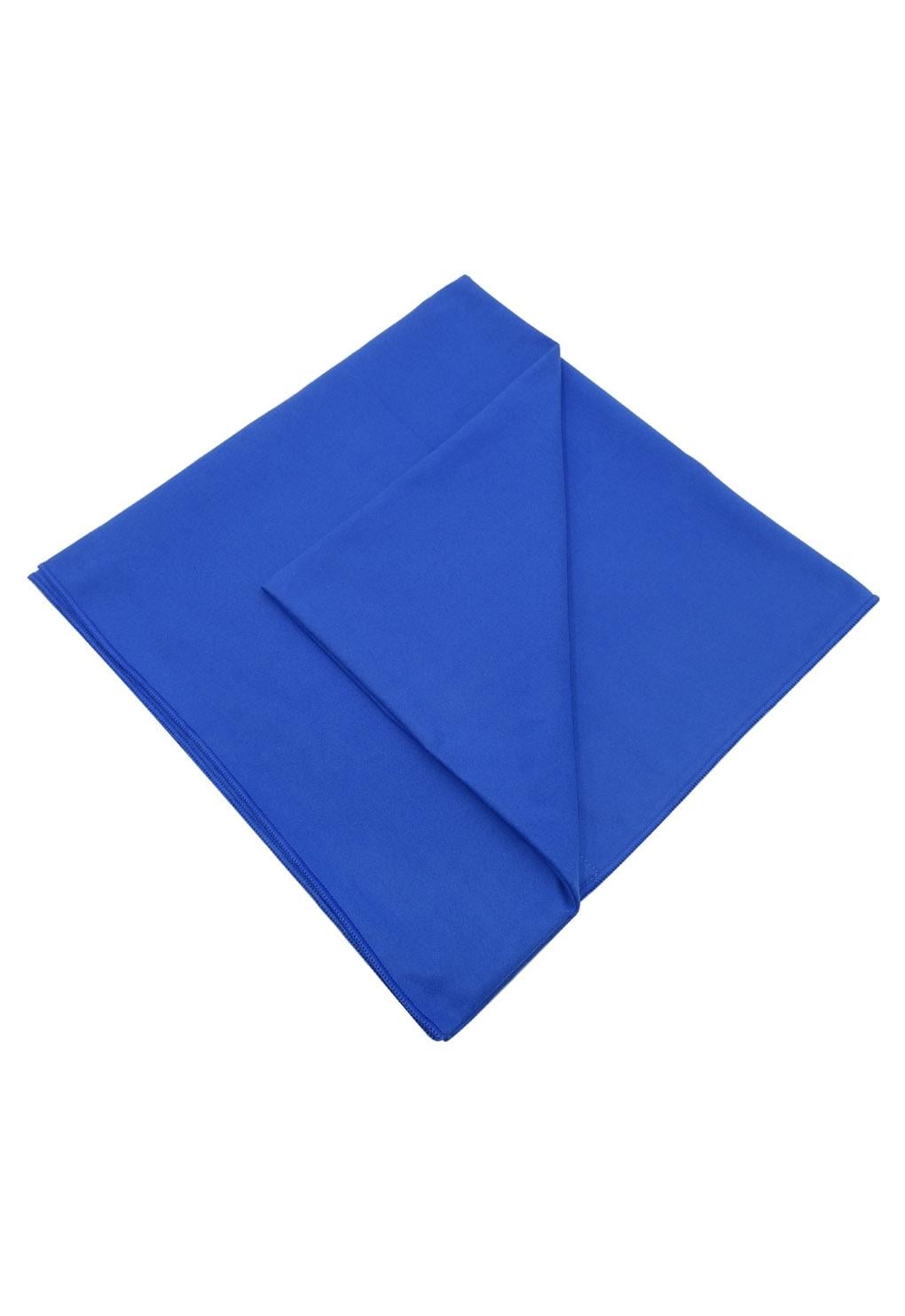 TOALLA DE MICROFIBRA SECADO RÁPIDO GRANDE AZUL - 5