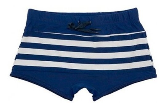 SHORT TIPO BÓXER PARA HOMBRES ESTAMPADO AZUL - 3